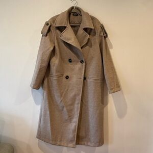 Nasty Gal Classic Tan Trench Coat